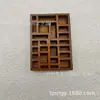 Bandeja de Almacenamiento Dividida de Madera, Caja de Almacenamiento para Cartas de Tarot y Hierbas de Cristal, Bandeja para Ceremonias de Altar, Múltiples Especificaciones Disponibles