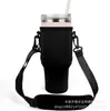Tapa para Vaso de Hielo de 40 oz Material de Buceo Stanley Bolsa Tote para Botella de Agua Asa Stanley Tapa para Vaso de Letra Aislada Montada en Coche