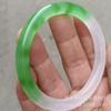 Pulseira de jade por atacado pulseira de jade flor flutuante gelo pulseira de jade redonda fina pulseira de jade antiga para senhoras nova pulseira de jade quartzito