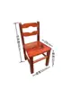 Taburete pequeño de madera maciza silla con respaldo niño casa silla para cambiarse los zapatos taburete asiento madera maciza silla de madera sillón reclinable
