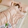 Conjunto de Quatro Peças de Verão 2024 Lyocell Tencel Refrescante de Verão para Dormir Nu, Edredom para Ar Condicionado, Edredom Fino, Conjunto de Quatro Peças Lavável à Máquina