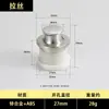 Puxador de Empurrar e Puxar de Furo Único Escondido Estilo Tatami Transfronteiriço para Guarda-Roupa, Porta de Armário, Porta de Correr e Puxador de Gaveta Invisível
