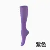 Calcetines de compresión para pantorrillas Amazon 168N Nailon de imitación Color sólido Calcetines planos para deportes, fitness, running, Calcetines elásticos en stock