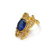 Nuevo Anillo de Acero de Titanio Hueco con Diamantes de Escorpión de Personalidad Creativa Retro Europeo y Americano Anillo de Acero de Titanio Punk de Moda para Hombre