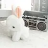 Celebridade da Internet Desenho Animado Coelho Pingente Boneca Brinquedo de Pelúcia Coelho Branco Boneca de Pano Boneca Pequena Pingente de Mochila Mini