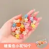 Presilha Pequena Infantil para Pegar Cabelo Bebê Bebê Fofa Princesa Presilha de Cabelo Acessórios de Cabelo para Menina Flor de Cabelo Adorno de Cabeça Pequeno Grampo de Cabelo