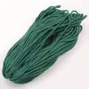 Cuerda de Algodón Retorcida de Ocho Hilos de Colores en Stock de 6 mm Cuerda de Algodón Sólido Hecha a Mano de Alta Calidad para Ropa DIY, Cintura, Sombrero y Accesorios