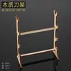 Soporte de Exhibición de Madera para Armas de Anime, Espadas, Lanzas Largas, Modelos en Miniatura y Espadas Antiguas