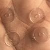 Contas Espaçadoras de Cristal para Fazer Joias, Fechos Transparentes, Espaçadores de Contas para Pulseira e Colar