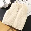 Colete Masculino Xia Ke Bear 2026 Outono/Inverno Novo Colete de Algodão Infantil para Crianças de Média e Idade Superior Estudantes Roupa de Fora Gilet Quente Tendência