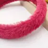 Diadema de Tela de Pelo Sintético Tipo Conejo Estilo Coreano para Mujer, Accesorio de Pelo de Felpa de Gama Alta, Accesorio Decorativo Hecho a Mano para DIY, Diadema Linda