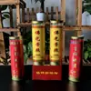 Venda por Atacado do Fabricante Velas Cilíndricas Sem Fumaça de Ghee Vegetal para Templos Budistas, Lâmpadas Eternas para Oferecer a Buda, Porta-Velas de Ghee de 5 Dias