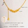 Tienda de Oro Puzuo Oro Brillante 24k Moneda de Hielo Triturado Ojo de Gato Pulsera para Mujer Joyería de Lujo Ligero de Gama Alta de Nicho