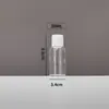 Botellas Vacías de Aceite Esencial 10-100ml Botellas de Muestra de Vidrio Blanco con Tapas Gotero de Plástico Botellas Gotero de Vidrio Mate Gotero