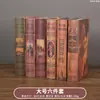 Wg6Q Livro Falso Europeu Pequenos Enfeites Modelo Retrô Decorações Livro em Inglês Adereços para Fotos
