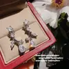 Joia Luz de Luxo Aglomerado de Flores Gota de Orvalho Franja Flor Trepadeira Borboleta Colar Totalmente Cravejado Conjunto de Brincos Pétalas