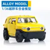 Simulación Transfronteriza Aleación Modelo de Coche Todoterreno Adornos Coche Deportivo Infantil Aleación Coche de Retracción Regalo para Niño