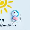 Resina Gorda Azul de Dibujos Animados DIY Joyería Flor para Zapato Funda para Teléfono Móvil Refrigerador Soporte para Teléfono Móvil Parche Horquilla Material para Accesorios para el Cabello