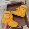 Zapatos de lona para niños de moda estilo coreano, nuevo modelo otoño 2026, botas de caña alta elegantes y guapas para niños, botas de moda de caña alta para niñas