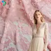 Tecido de renda de nylon-spandex novo em estoque do fabricante para a primavera/verão/outono/inverno de 2026 em várias cores para roupas femininas da moda