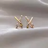 Pendientes de Borla de Perlas Estilo Francés con Cierre de Plata 925 para Mujer, Tachuelas de Temperamento de Lujo Ligero, Nuevo Modelo 2026, Pendientes de Alta Gama para Primavera y Verano