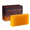 Sabonete de Ácido Kojico com Cúrcuma Transfronteiriço 100g Sabonete de Mamão Filipino Sabonete de Óleo Essencial de Limpeza Sabonete para Banho Hidratante Sabonete Artesanal Comércio Exterior