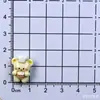 Animais Pequenos, Gatinhos, Ursos, Acessórios DIY de Resina Atacado, Presilhas de Cabelo Feitas à Mão, Acessórios para Brinquedos, Adesivos para Copos de Água, Transfronteiriço