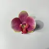 Cabeza de Flor Phalaenopsis Flor Artificial Falsa Hecha a Mano DIY Decoración de Pastel Inserto Caja de Boda Decoración de Pasador Material al por Mayor