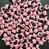 Cuentas redondas de resina a rayas blancas y negras ojo de pez Luya bloqueo cuentas sueltas para joyería DIY accesorios cuentas ojo turco