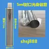 Tubo de Aluminio para Pasta de Dientes, Tubo Suave para Dispensar Pegamento, Pintura, Asfalto, Tubo Separador Blanco, Tubo de Aluminio para Pasta de Dientes Metálico Dispensador