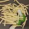 Modelo de Batata Frita Simulada Batatas Fritas Kfc Mcdonald's Amostra de Comida Adereços para Sessão de Fotos Auxílios Cognitivos para Ensino