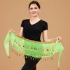 Estoque de Fábrica Corrente de Cintura Três Camadas com Borda Dourada para Dança do Ventre Fantasia Lenço de Quadril Cinto Versátil Fornecimento Direto para Amazon Transfronteiriço