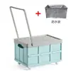 Caja de libros para estudiantes con ruedas caja organizadora de almacenamiento carrito para aula dormitorio caja organizadora maletero de coche caja de camping