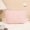 Bolsa de Cosméticos de Nuevo Estilo Transfronteriza para Mujer, Neceser Simple de Gran Capacidad, Bolsa de Almacenamiento de Viaje Portátil Linda