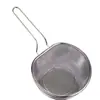 Colador de Acero Inoxidable con Cesta de Malla Engrosada para Uso en la Cocina, Adecuado para Cocinar Fideos, Freír, Hot Pot, Hervir Fideos, Escurrir, Lavar Verduras, Tamiz Filtro Grande