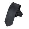 Corbata de Mano de Poliéster de 5CM 6cm para Hombre Mujer Color Sólido Estrecha Vestido de Negocios Jacquard Corbata Estrecha Raya Venta al por Mayor
