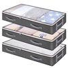 Armazenamento de cama Caixa Casa Durável Dobrável Portátil Reforçado Armazenamento Bolsa Colcha Dobrável Bolsa Armazenamento de Roupas Caixa