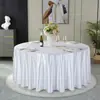 Mantel Rojo Banquete de Bodas Mesa Redonda Año Nuevo Rojo Grande Engrosado Redondo Compromiso Boda Banquete Mantel Mesa de Banquete Configuración de Mesa Mantel