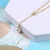 Nuevo Colgante de Perla, Collar de Moda y Personalizado, Joyería Sencilla de Nicho de Alta Gama para Mujer Que No Se Desvanece Ins