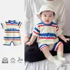 Roupas para Bebê Menino, Macacões de Verão para Bebês, Roupas de Verão Estilosas para Recém-Nascidos, Roupas de Verão de Manga Curta para Engatinhar ao Ar Livre para o Primeiro Mês