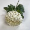 Comércio exterior atacado ramo único grande rico crisântemo flor artificial casa hotel chão vaso de flores decoração flor falsa flor de seda