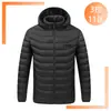 Invierno nuevo doble control temperatura constante calentamiento inteligente juventud ocio exterior carga USB fabricantes de ropa acolchada algodón mayoreo transfronterizo