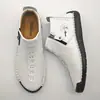 Botas Martin para Hombre Transfronterizas de Punto Otoño e Invierno Nuevas Talla Grande con Cremallera Botas de Hombre Casual para Exteriores Botas de Trabajo Cosidas a Mano
