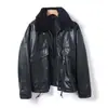 Para Comercio Exterior Transfronterizo Ropa de Mujer Aliexpress Más Vendido 2026 Verano Nuevo Moda Europea y Americana Chaqueta de Cuero con Cuello de Piel
