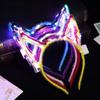 Diadema de Orejas de Gato Brillantes Guirnalda de Purpurina Tocado para Niños Puesto Callejero Mercado Nocturno Escanear Código Pequeños Regalos Juguetes Más Vendidos Al Por Mayor