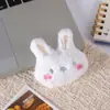 Peluche de conejito cabeza de caricatura juguete de peluche accesorio para el cabello DIY accesorio hecho a mano accesorio de ropa decoración de bufanda broche