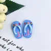 Pantuflas Perrito Macarrón Chanclas Pantuflas Calzado Exterior Crema Gel Pasador DIY Cordón para el Cabello Agarre Accesorios de Resina