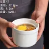 Panela de Cerâmica para Ensopado com Tampa para Uso Doméstico, Adequada para Cozinhar em Banho-Maria Ninho de Pássaro e Ovos, Pequena Panela de Ensopado Estilo Shaxian