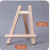 Caballalete Pequeño para Niños Mini de Escritorio Soporte de Exhibición de Escritorio 8*15 Trípode de Madera para Teléfono Móvil Caballete Pequeño de Óleo