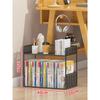 Estantería de escritorio, estantería de suelo, estantería de almacenamiento, escritorio de dormitorio, escritorio de estudio, estantería pequeña en capas, estantería multicapa